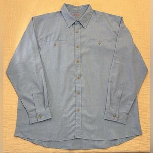 EUC! Rail Riders Quick Dry Button Front Shirt, sz 2X